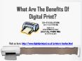 What Are The Benefits Of Digital Print? PowerPoint PPT Presentation