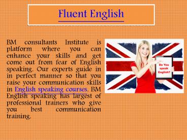English Speaking Borivali