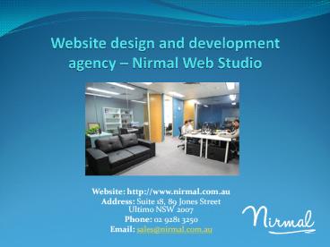 Nirmal Web Studio