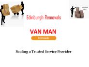 Affordable Removal services in Edinburgh