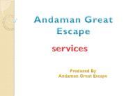 Andaman trip packages