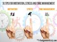 10 Fruitful Tips for Motivation, Stress and Time Management PowerPoint PPT Presentation