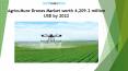 Agriculture Drones Market worth 4,209.2 million USD by 2022 PowerPoint PPT Presentation