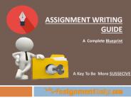 Assignment Help: Assignment Writing Guide by MyAssignmenthelp.com