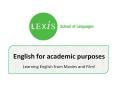 English for academic purposes - Learning English from Movies and Film PowerPoint PPT Presentation