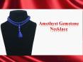 Amethyst Gemstone Necklace