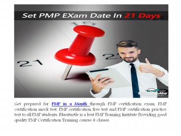 Get PMP Qualified By Preparing PMP in a Month
