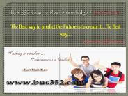BUS 352 Course Real Knowledge / bus 352 dotcom