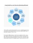 Using WordPress And Attraction Marketing Methods PowerPoint PPT Presentation