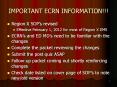 IMPORTANT ECRN INFORMATION!!! PowerPoint PPT Presentation