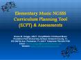 Elementary Music NGSSS Curriculum Planning Tool (ECPT) PowerPoint PPT Presentation
