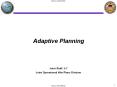 Adaptive Planning PowerPoint PPT Presentation
