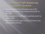 Benefits of Powerboard by Hoverboard
