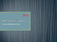 PHP Frameworks