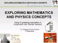 EXPLORING MATHEMATICS AND PHYSICS CONCEPTS PowerPoint PPT Presentation