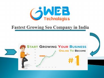 The Leading Seo Company in India