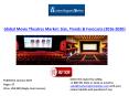 Movie Theatres Market Global Trends, Market Dynamics, Competitive Landscape & 2020 Forecasts PowerPoint PPT Presentation