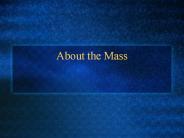 About the Mass