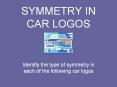 SYMMETRY IN CAR LOGOS PowerPoint PPT Presentation