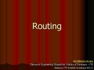 Routing