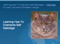 Procrastination- Learning How To Overcome Self Sabotage PowerPoint PPT Presentation