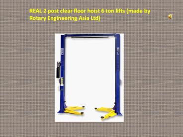 interequip vehicle hoist
