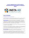 Insta Ad Campaign review & huge +100 bonus items PowerPoint PPT Presentation