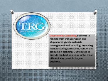 Government Contracting in York - Tacticalrg