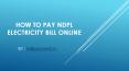 How to pay NDPL bill payment online PowerPoint PPT Presentation