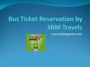 SRM Travels