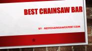 Best Chainsaw Bar