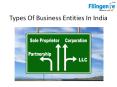 Types Of Business Entities In India PowerPoint PPT Presentation