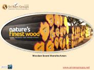 Wooden Board Manufacturers