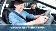 Six tips for nervous learner drivers
