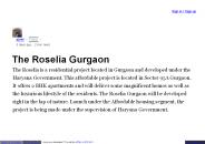 The Roselia in Sector 95A Gurgaon