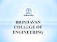 Brindavan College of Engineering PowerPoint PPT Presentation