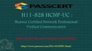 H11-828 HCNP-UC exam practice test