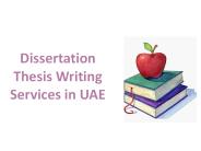 Dissertation Thesis Writing Services in UAE