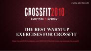 The Best Warm Up Exercises For CrossFit