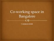 co-working space in Bangalore (1)