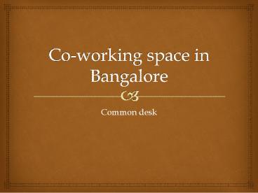co-working space in Bangalore (2)