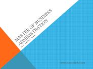 About MBA (1)