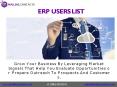 ERP Users Email List PowerPoint PPT Presentation