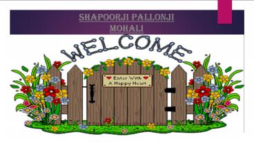 SHAPOORJI PALLONJI MOHALI with excellent facilities