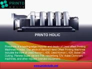 Used Bobst Die Cutting Machines