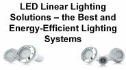 LED Linear Lighting Solutions – the Best and Energy-Efficient Lighting Systems