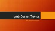 Web Design Trends
