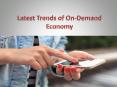 Latest Trends of On-Demand Economy PowerPoint PPT Presentation