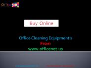 Online Cleaning Equipment's