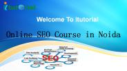 Online SEO Course in Noida